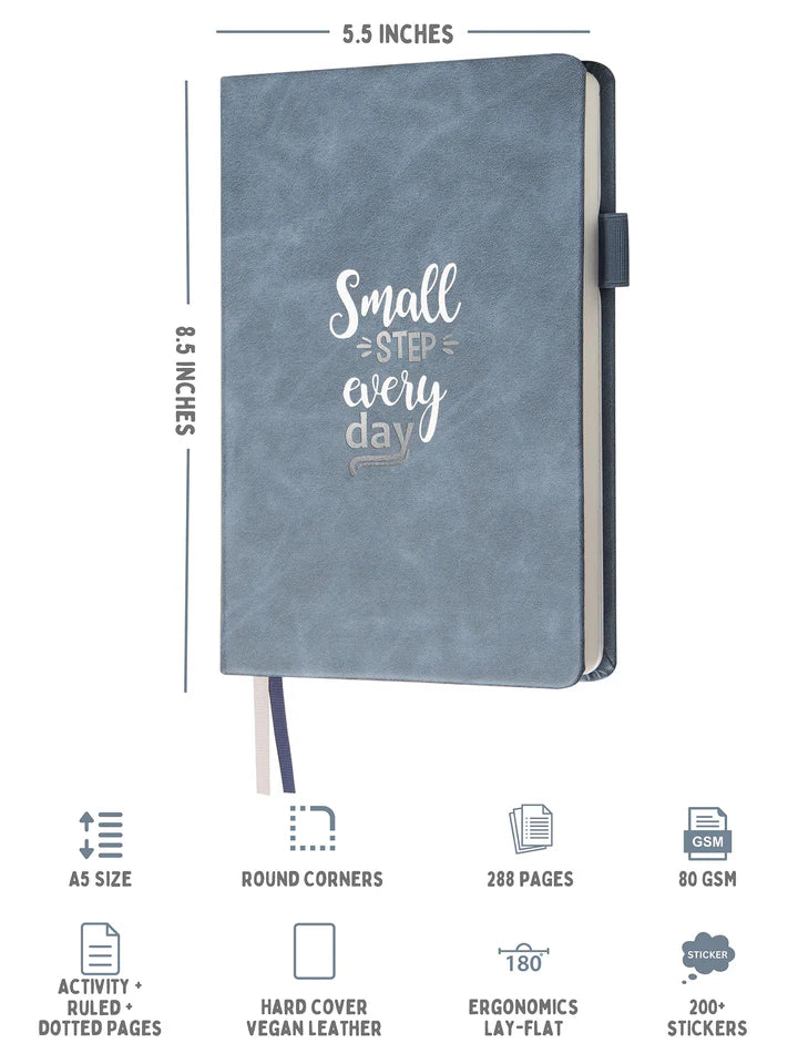 Personalized A5 Kit Step by Step Undated Productivity Planner